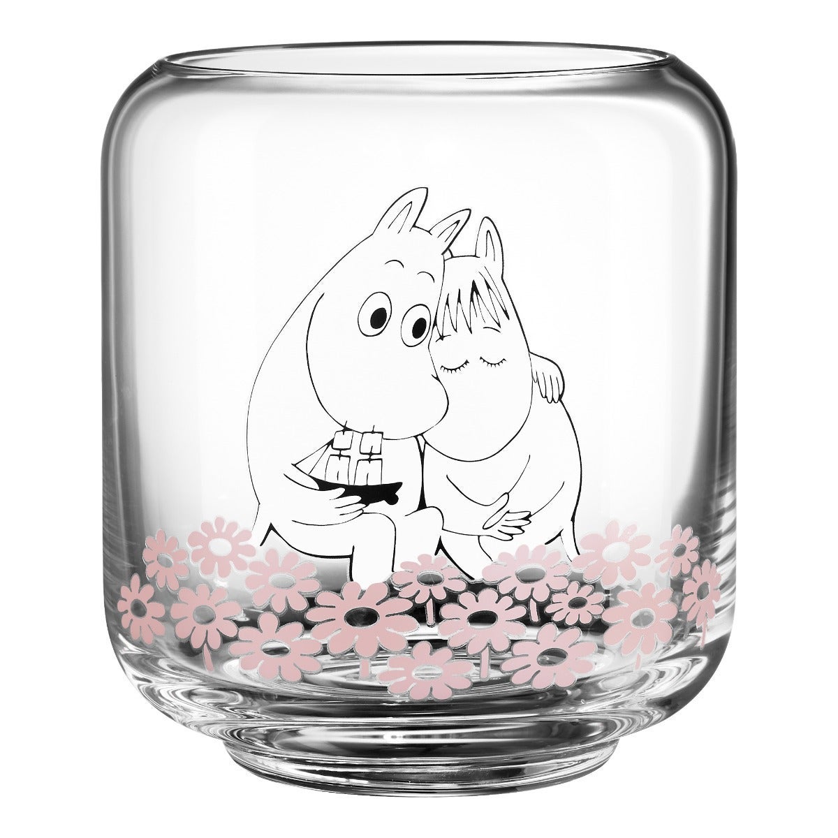 Telysholder Mummi i sammen Blankt glass