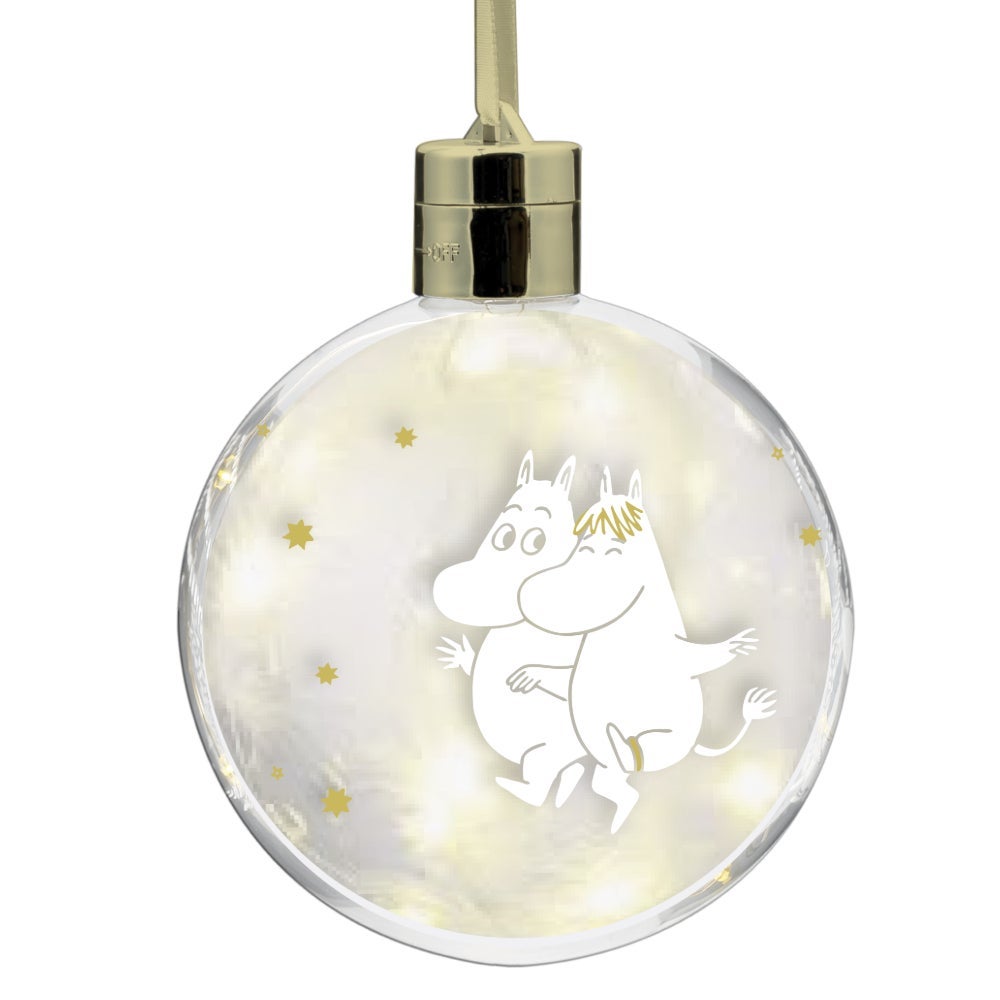 Dekorasjonskule Mummi Sparkling stars LED