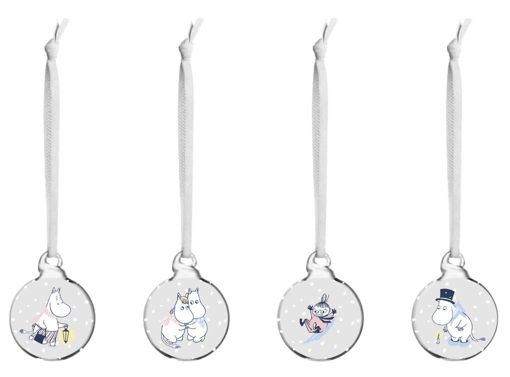 Julekuler Mummi La Det Snø 5cm 4pk