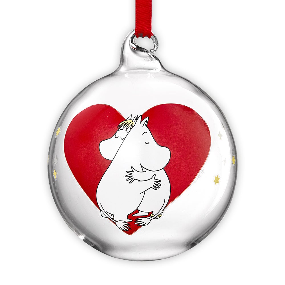 Dekorasjonskule Mummi Hjerte7 cm