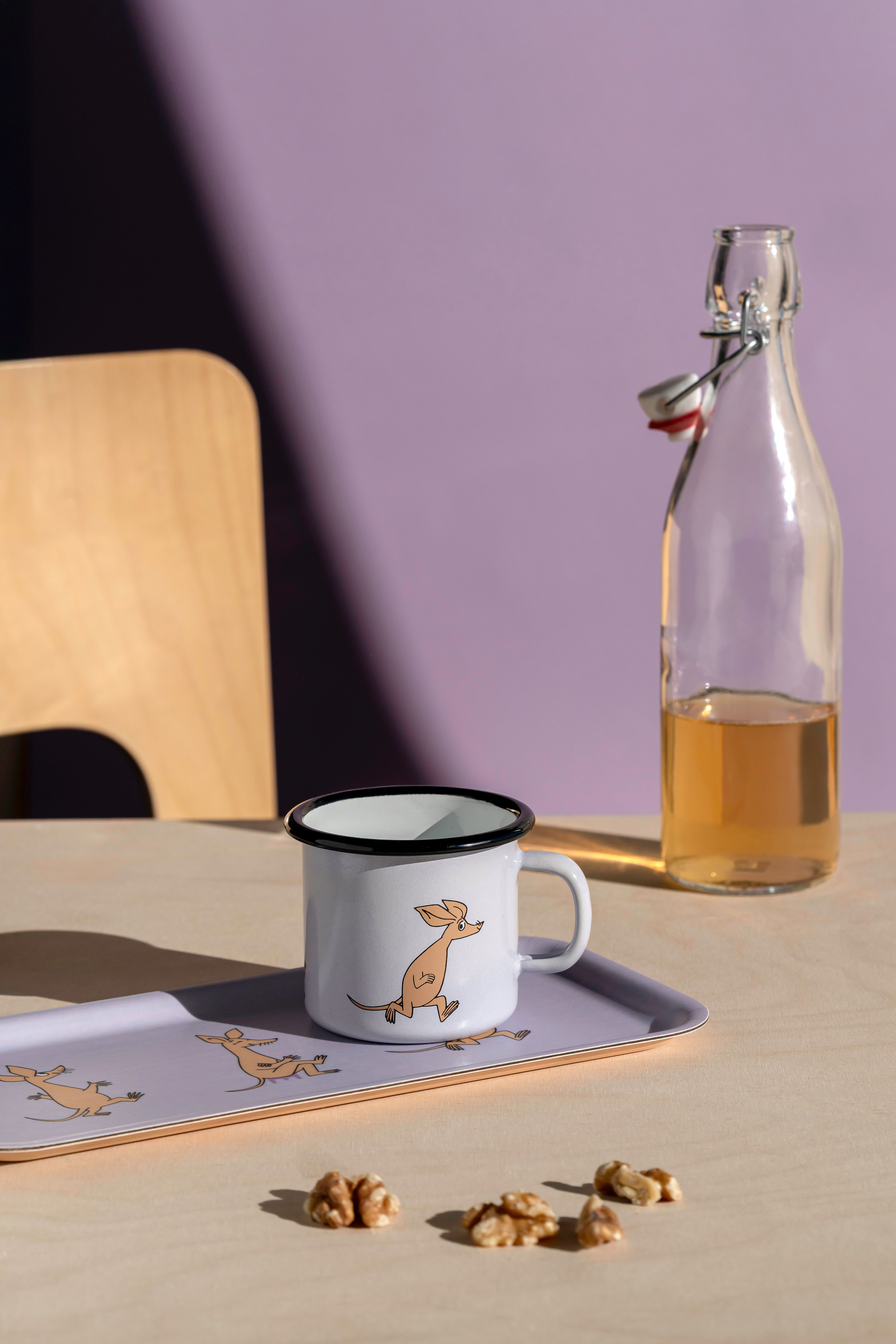 Emaljekopp Mummi Sniff 2,5 dl Lilla