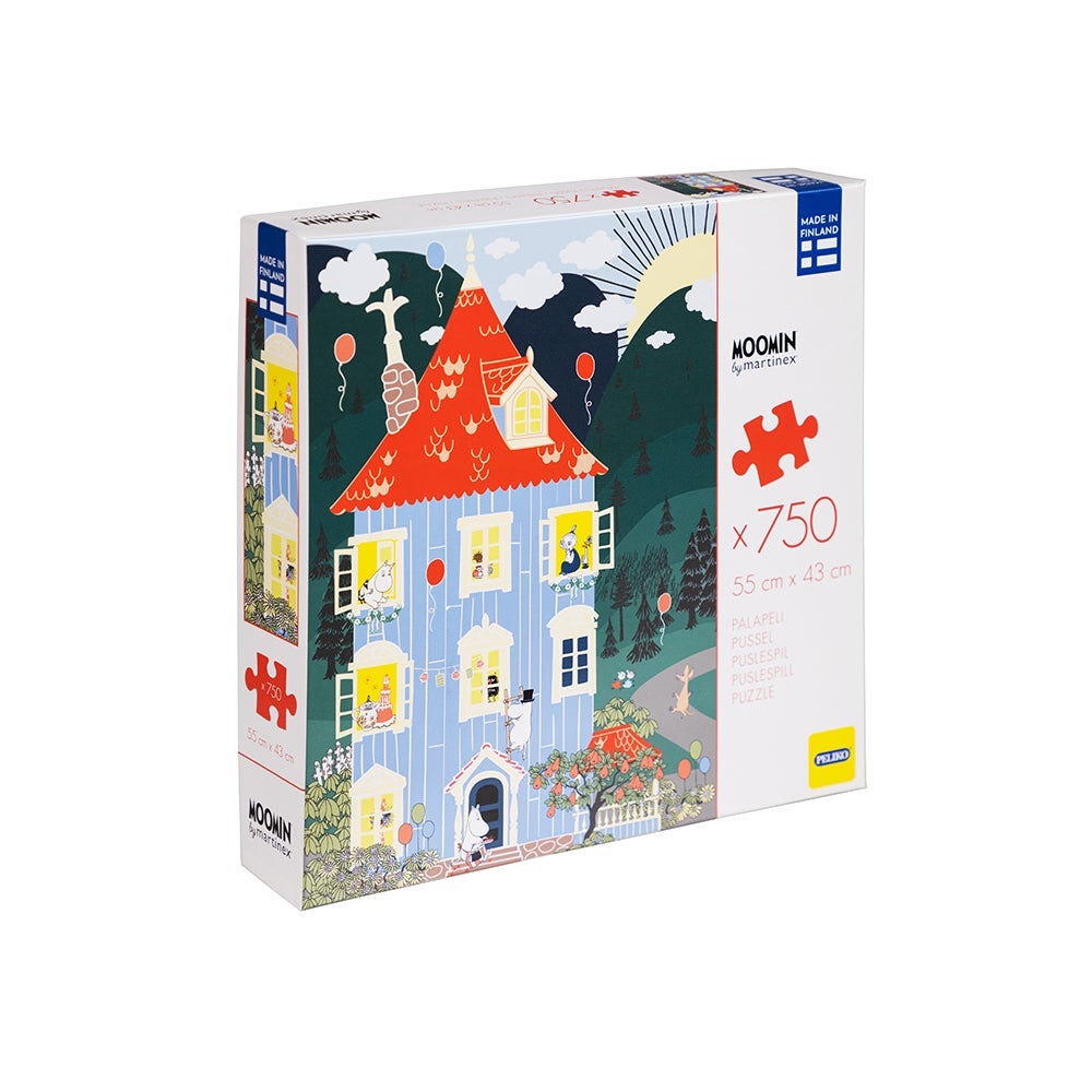 Puslespill 750 Mummi Mummihuset Blå