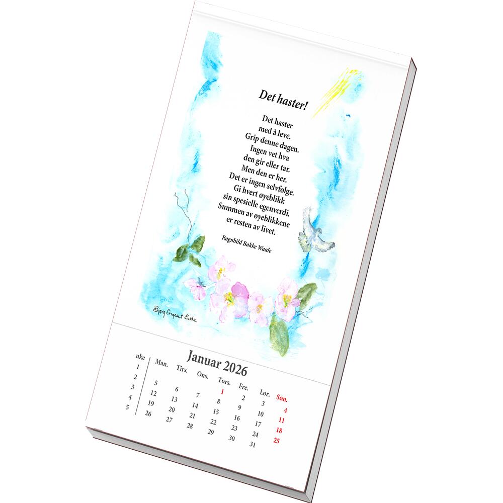 Postkortkalender 2026 Ragnhild Bakke Waale