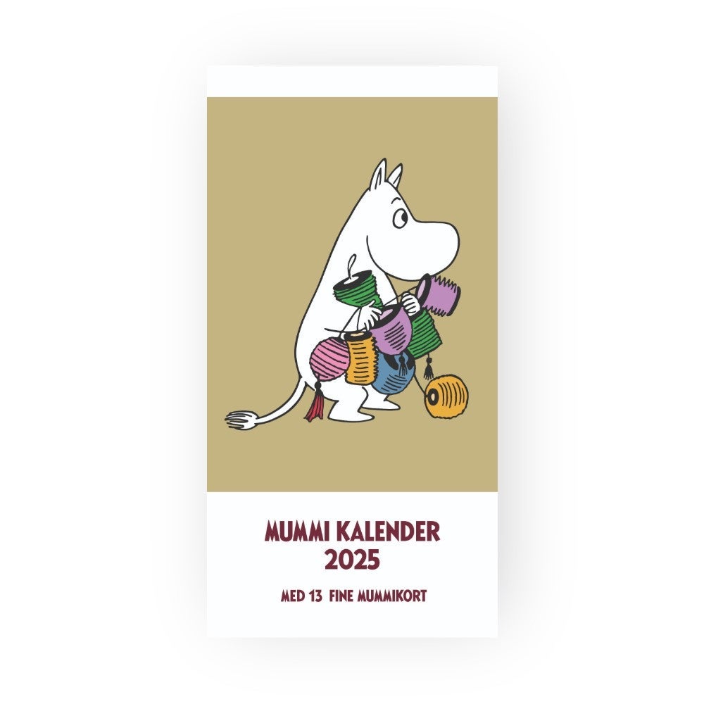 Postkortkalender 2025 Mummi