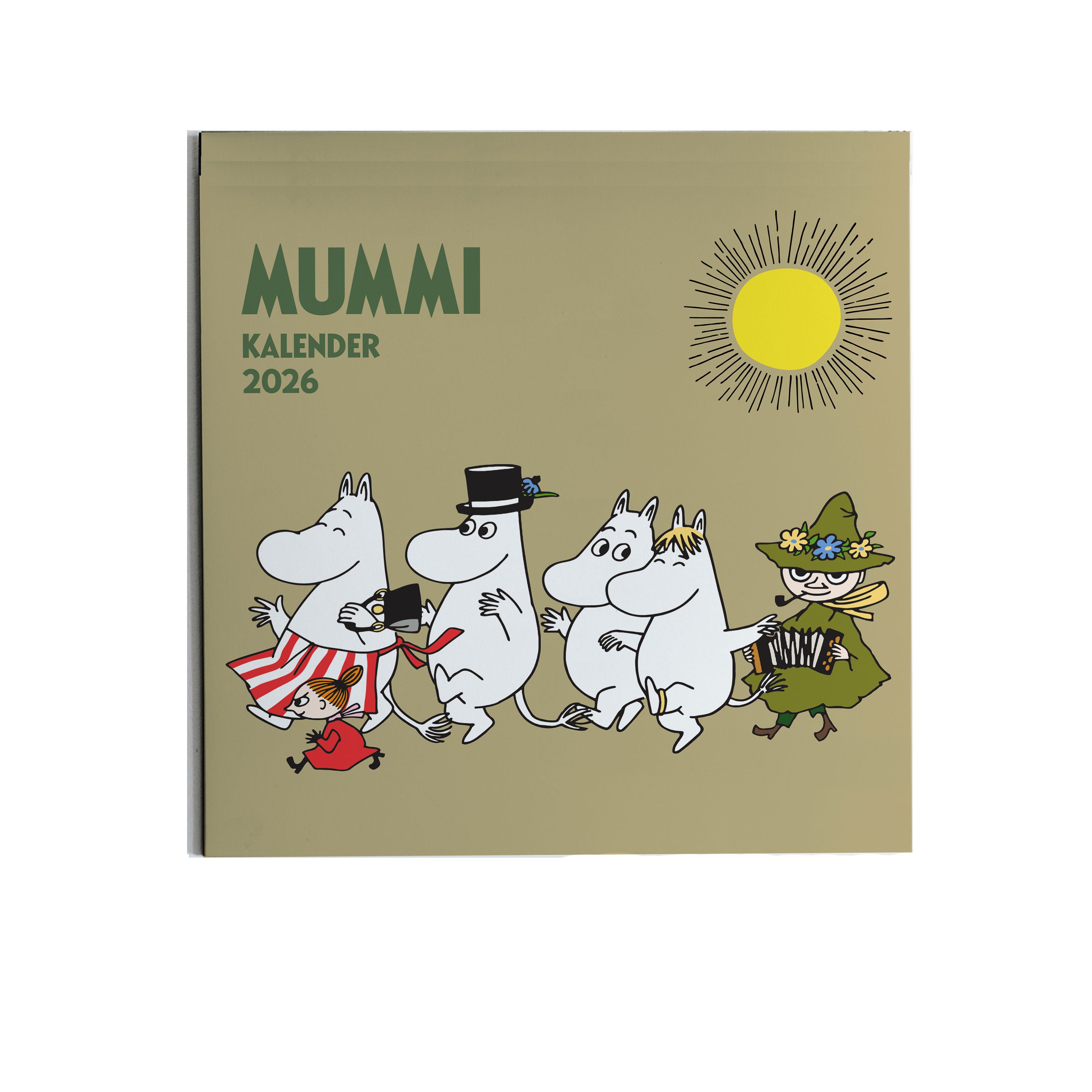 Platekalender Mummi 2026 31x31 cm