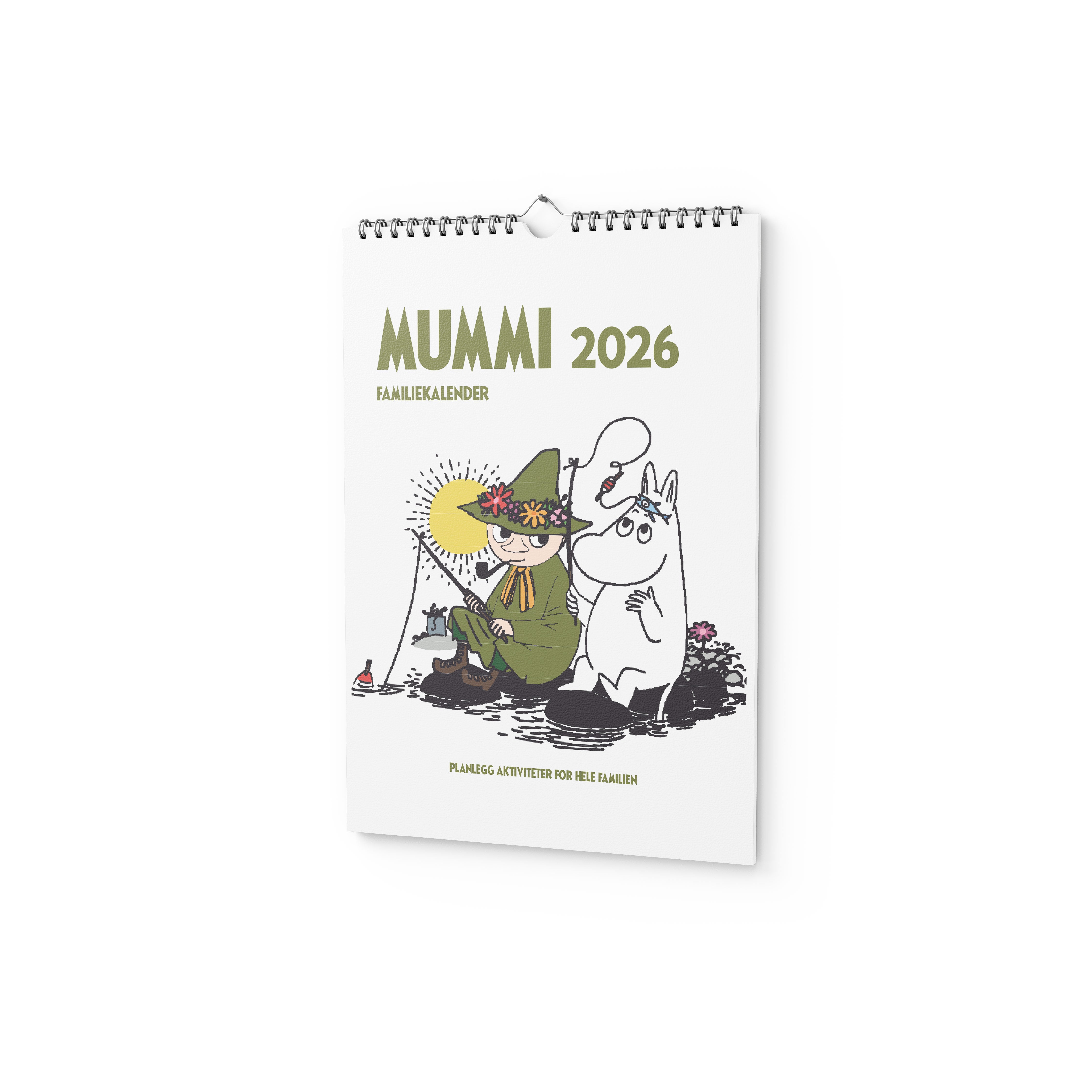 Familiekalender 2026 Mummi