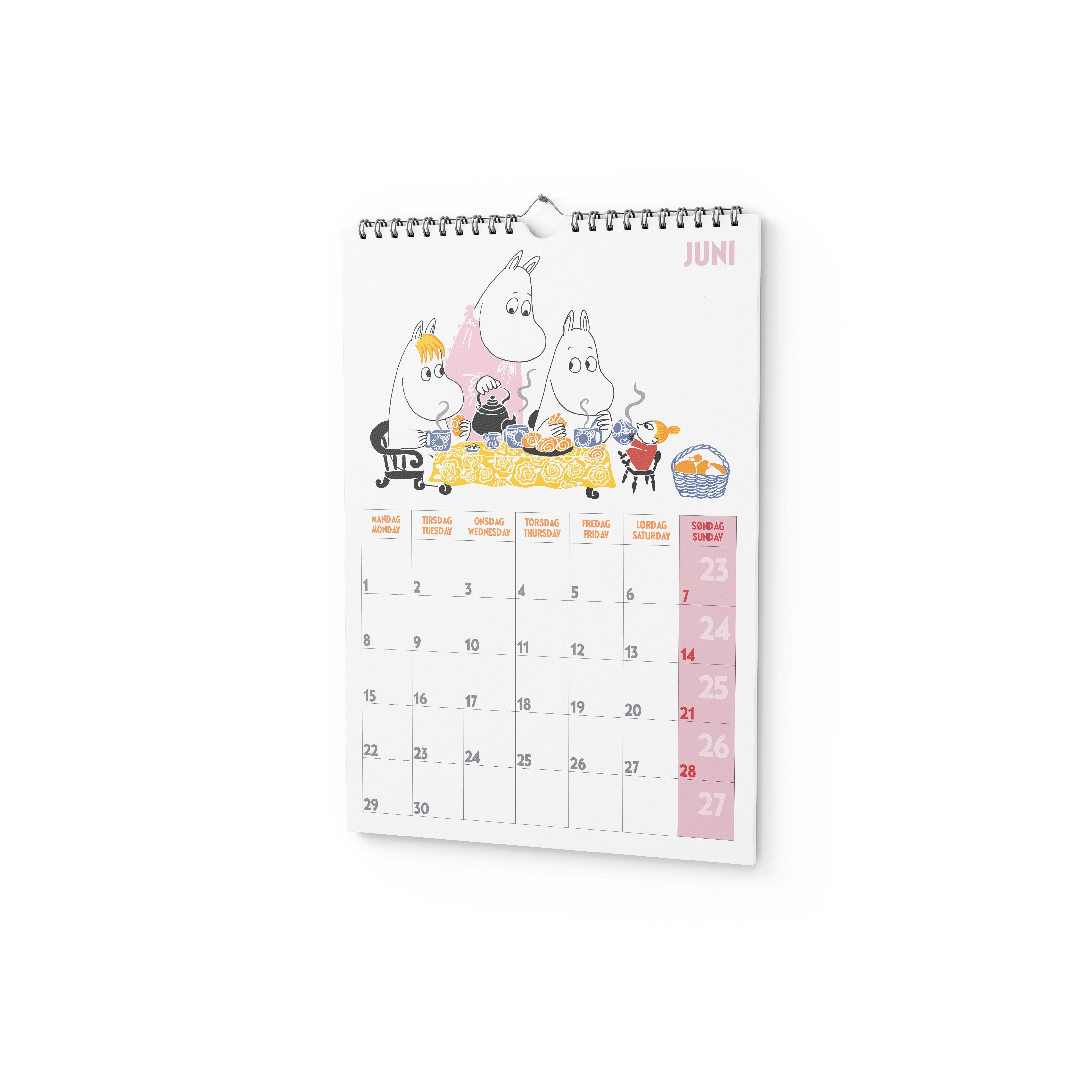 Kalender A4 2026 Mummi