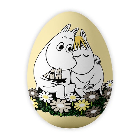 Påskeegg Mummi Klem 15 cm Gul