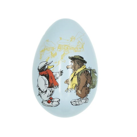 Påskeegg Flåklypa 15cm Blå