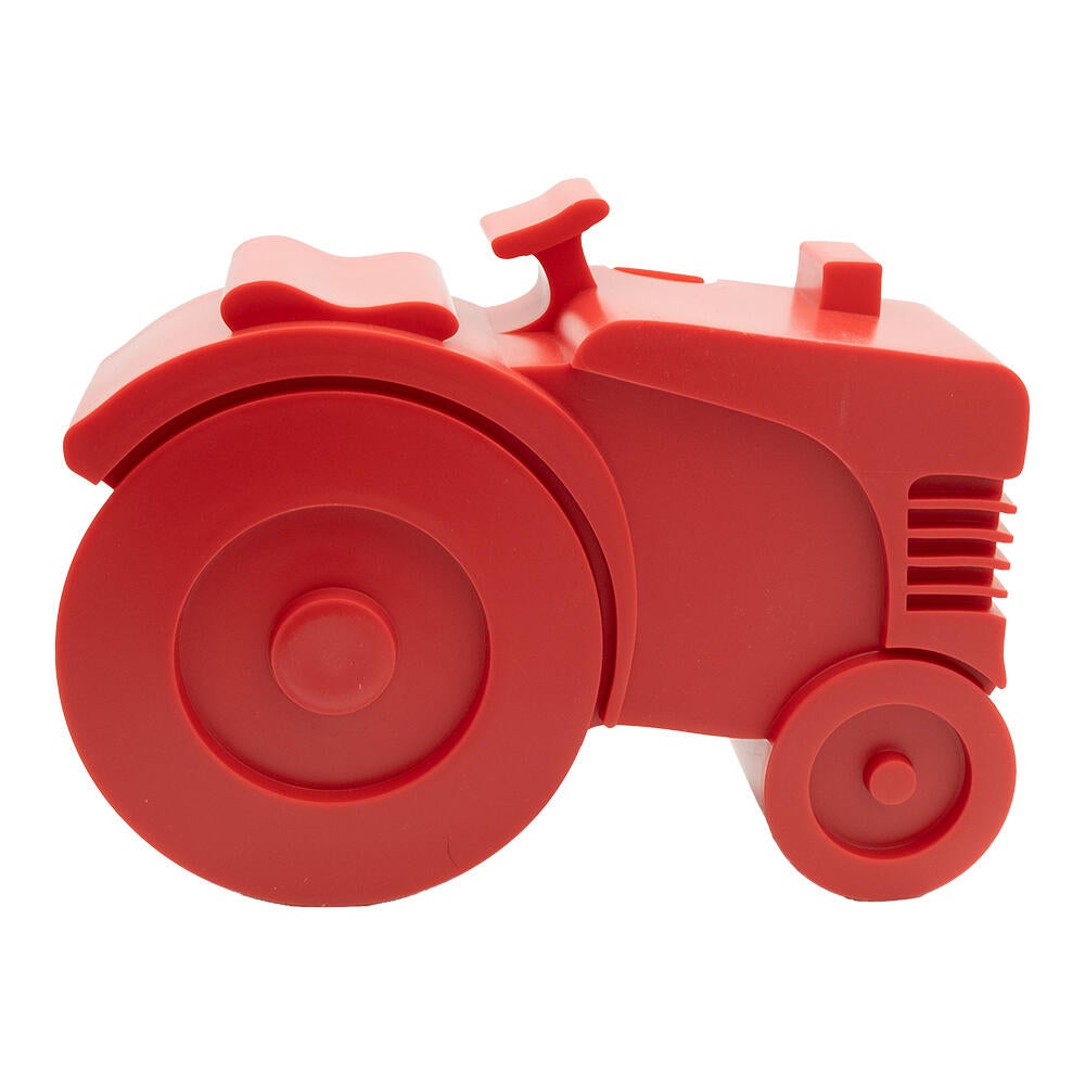 Matboks Blafre i plast Traktor rød