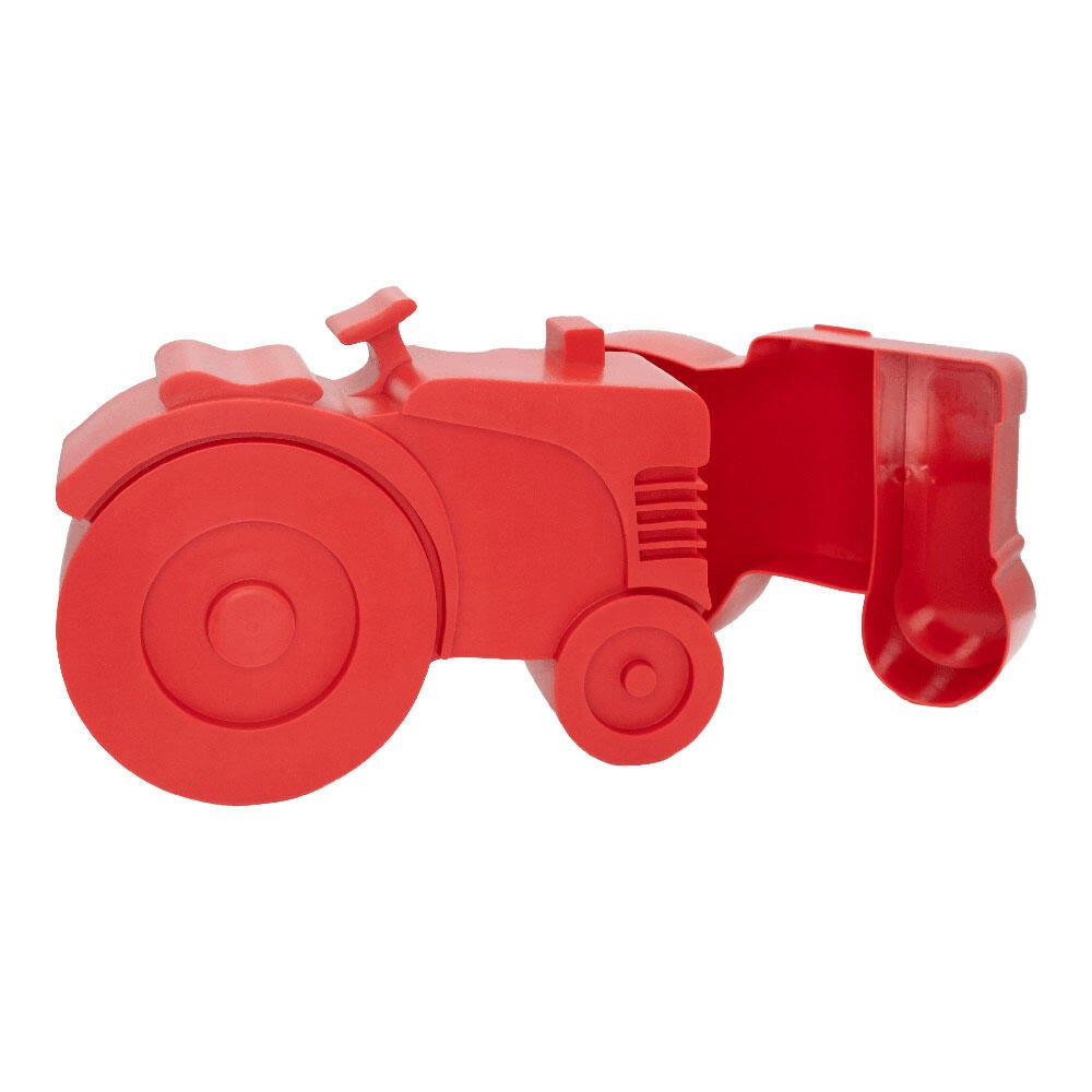 Matboks Blafre i plast Traktor rød