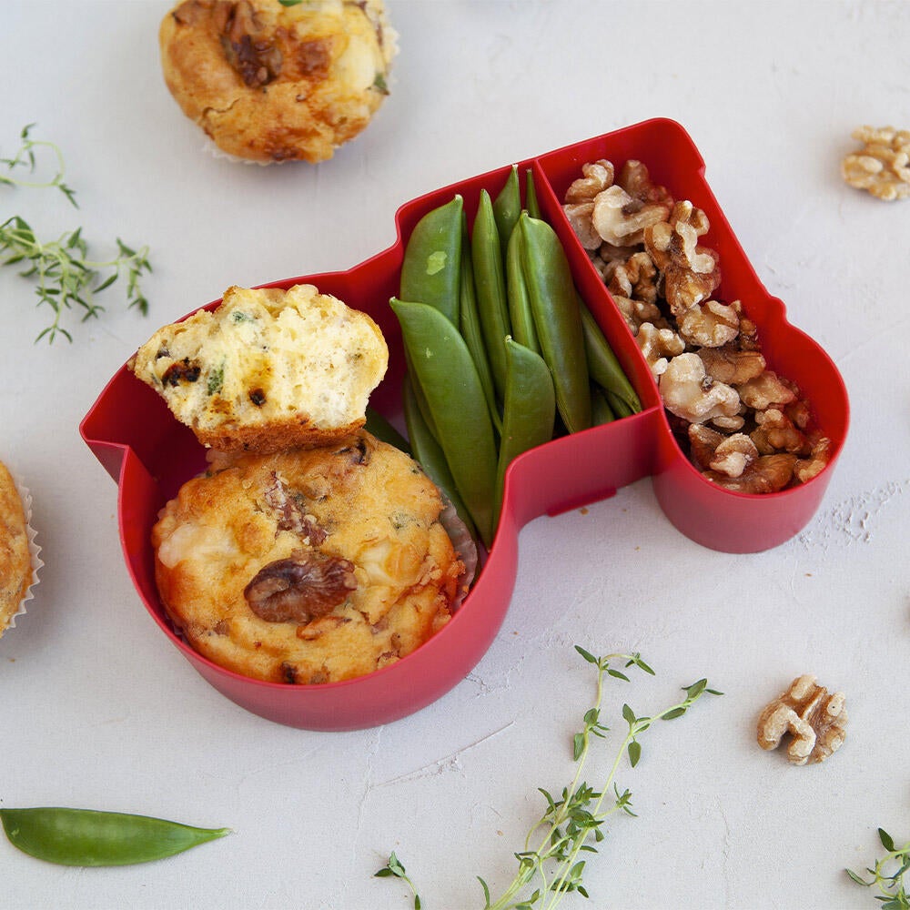 Matboks Blafre i plast Traktor rød