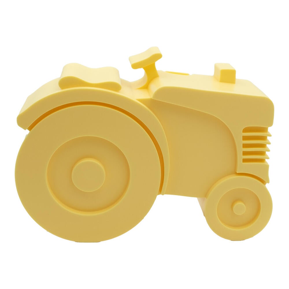 Matboks Blafre i plast Traktor lys gul