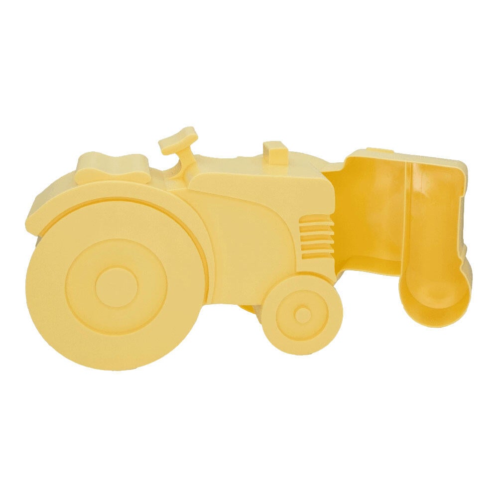Matboks Blafre i plast Traktor lys gul