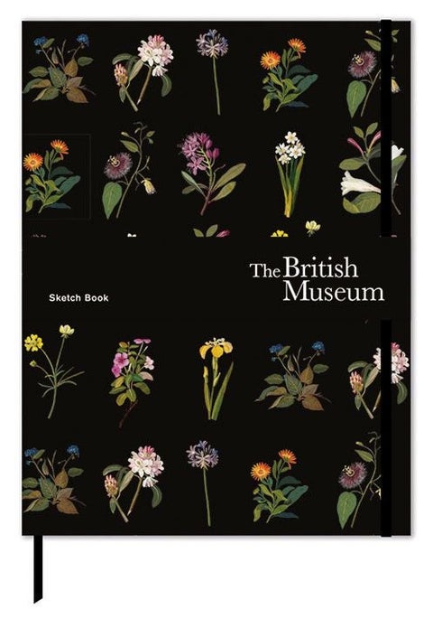 Skissebok The Bristish Museum Delany flowers