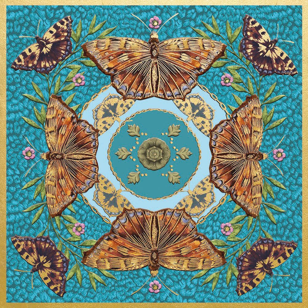 Kort Matthew Williamson Leopard Moths