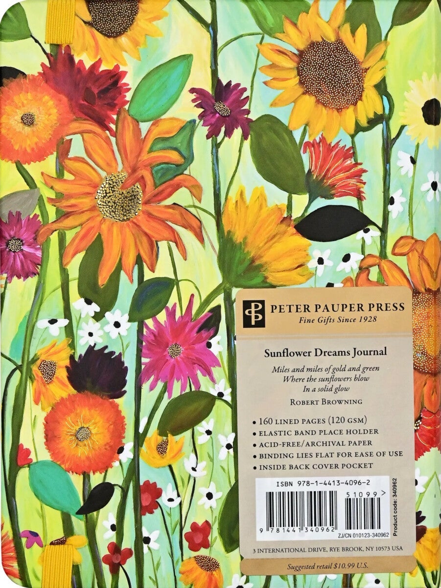 Notatbok Sunflower Dreams M