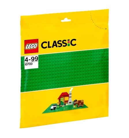 Lego Grønn Basisplate 10700