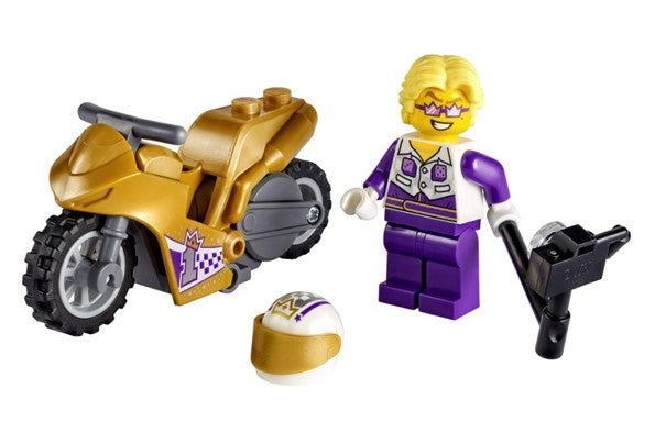 Lego Stuntmotorsykkel m/selfiestang 60309