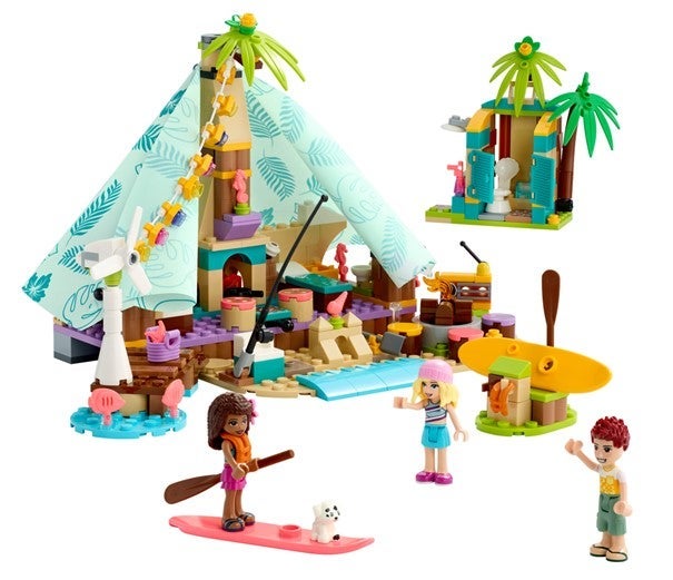 Lego Glamping på stranden 41700