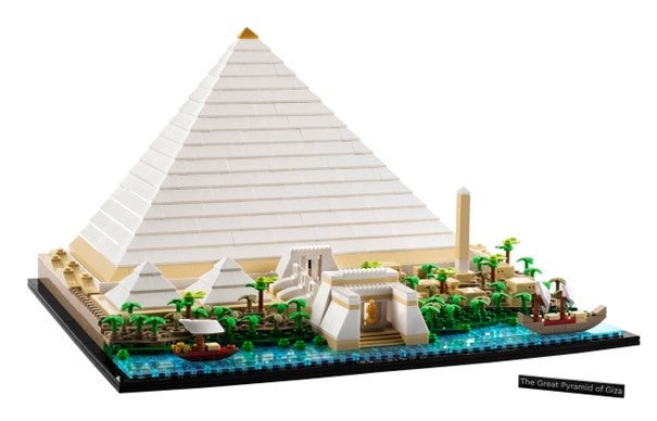 Lego Den store pyramiden i Giza 21058