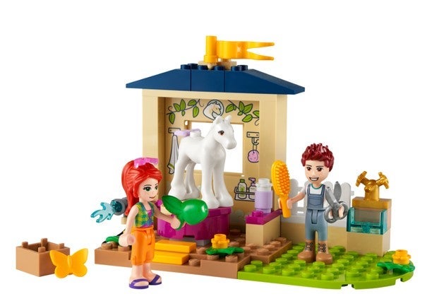 Lego Stall med ponnivask 41696