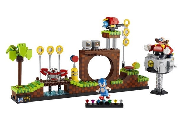 Lego Sonic the Hedgehog Green Hill Zone 21331