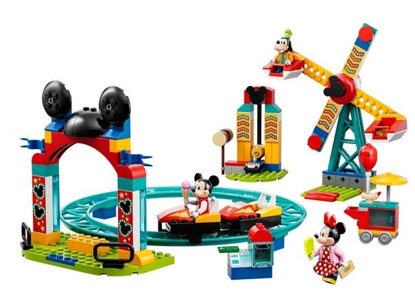 Lego Mikke, Minni og Langbein gøy på tivoli 10778