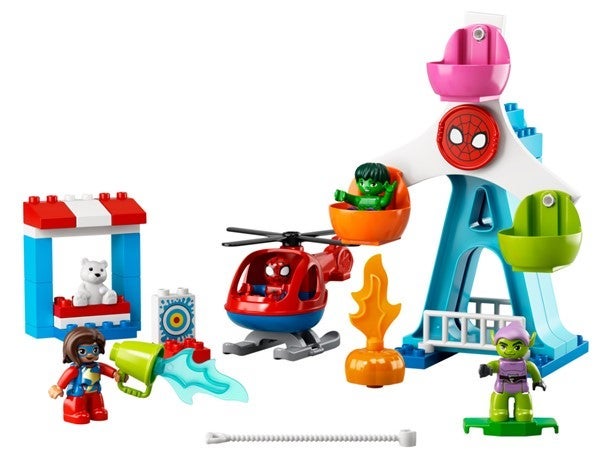 Lego Spiderman & vennene: Spenning på tivoli 10963