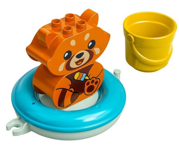 Lego Moro på badet: Rød panda som flyter 10964
