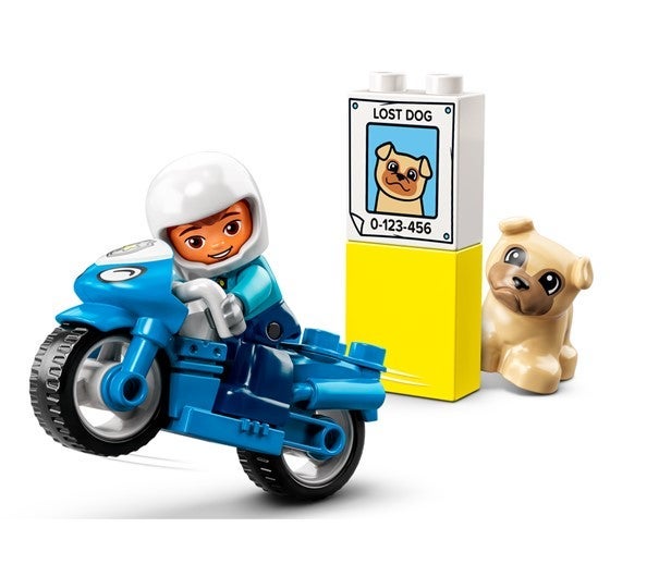Lego Politimotorsykkel 10967