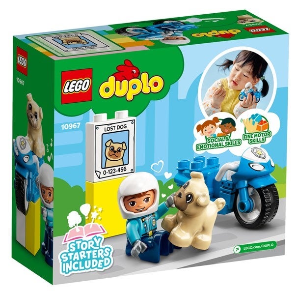 Lego Politimotorsykkel 10967