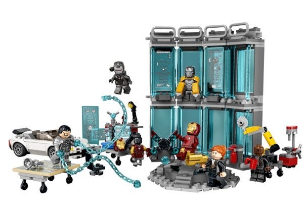 Lego Iron Mans våpenlager 76216