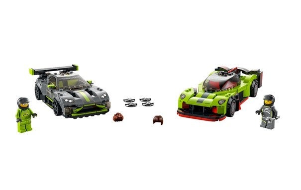 Lego Aston Martin Valkyrie AMR Pro og Vantage GT3