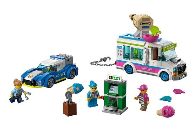 Lego Politijakt på isbilen 60314