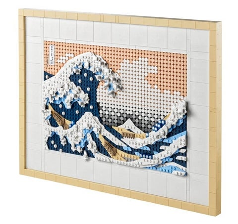 Lego Hokusai - Den store bølgen ved Kanagawa 31208