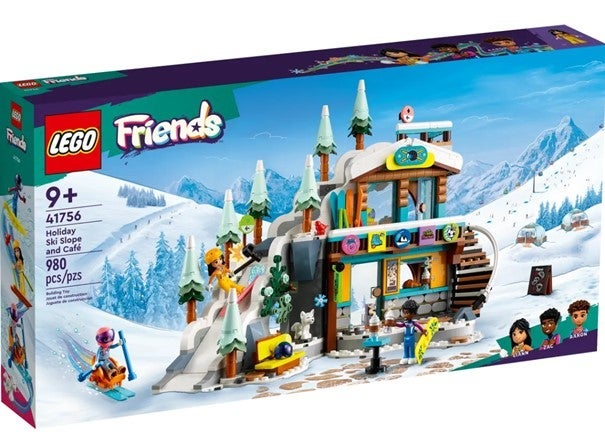 Lego Skibakke og kafé 41756