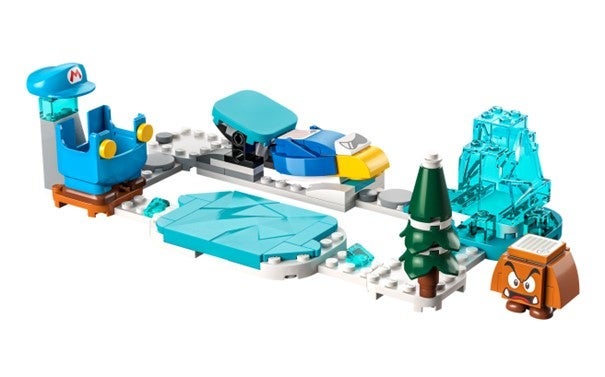Lego Ekstrabanen Mario med isdrakt i isødet 71415