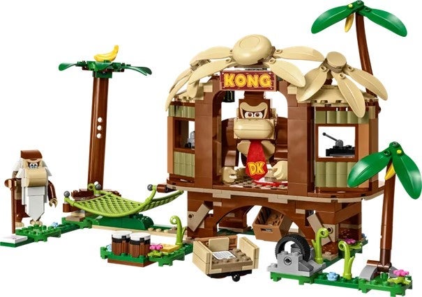 Lego Donkey Kongs trehytte ekstrabanesett 71424