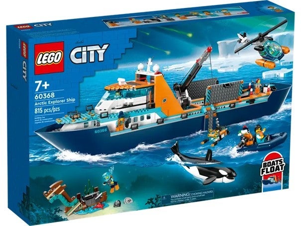 Lego Polarutforskere med skip 60368