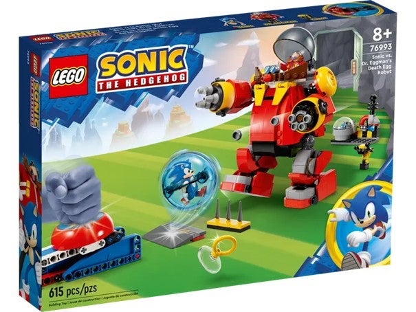 Lego Sonic mot egg-roboten til Dr. Eggman 76993