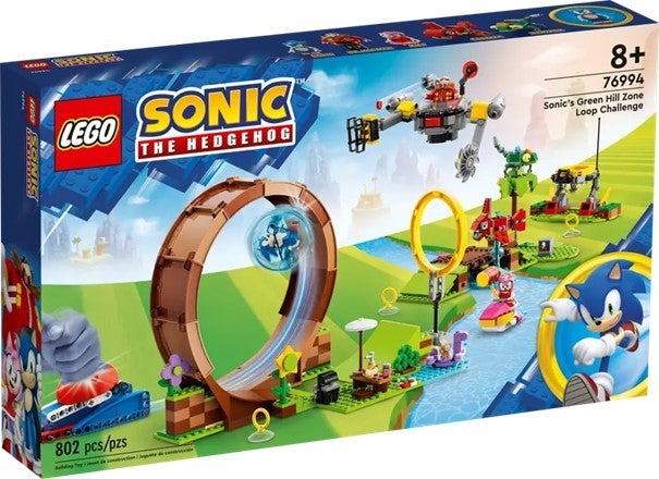 Lego Sonic Green Hill Zone-looputfordringen 76994