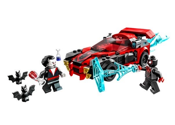 Lego Miles Morales mot Morbius 76244