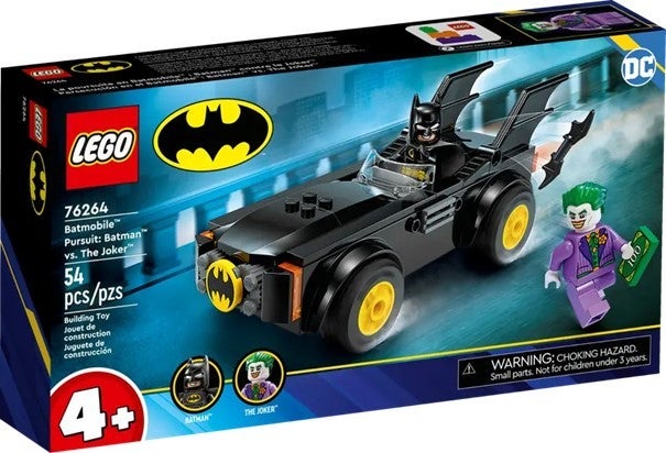 Lego Batmobil-jakt Batman mot Jokeren 76264