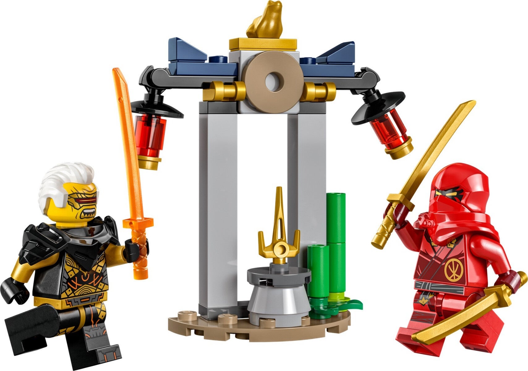 Lego Kai and Rapton's Temple Battle 30650