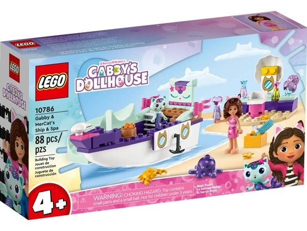 Lego Gabby og Havkatts skip og spa 10786