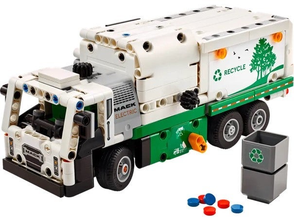 Lego Mack LR Electric søppelbil 42167
