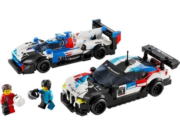 Lego BMW M4 GT3 & BMW M Hybrid V8-racerbil 76922