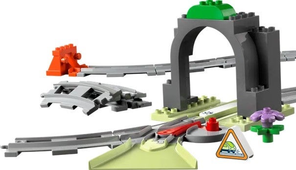 Lego Utvidelsessett m/togtunnel og skinner 10425