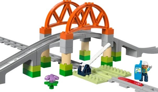 Lego Utvidelsessett m/togbro og skinner 10426